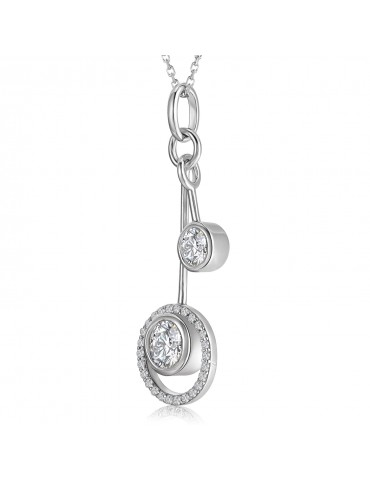 Moissanite Diamond Mallory Pendant