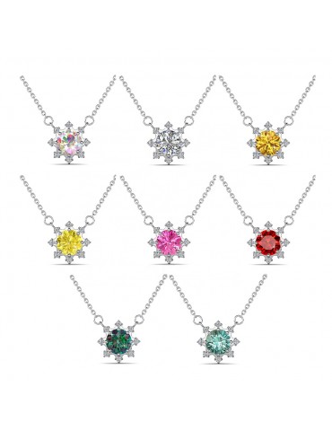 Moissanite Diamond Cherise Pendant