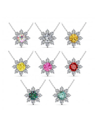 Moissanite Diamond Guiliaine Pendant
