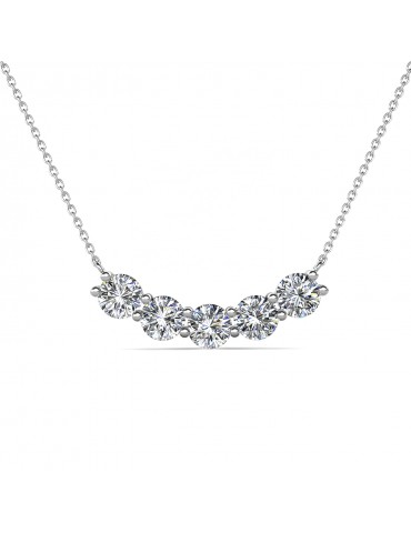 Moissanite Diamond Jehanne Pendant