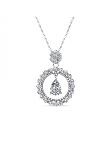 Moissanite Diamond Miniona Pendant