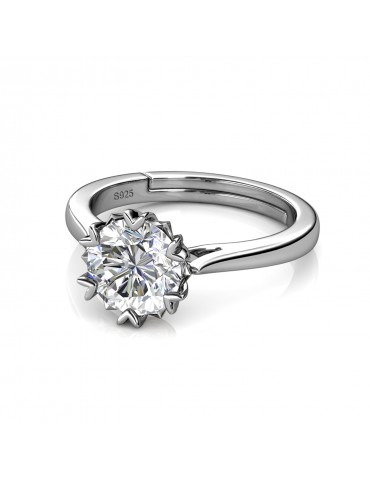 Moissanite Diamond Emele Ring