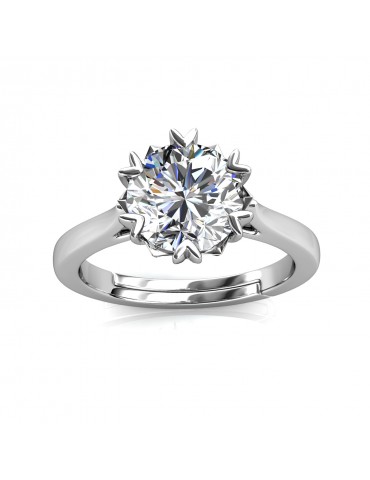 Moissanite Diamond Emele Ring