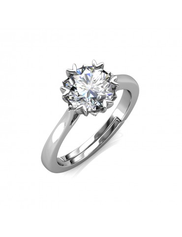 Moissanite Diamond Le Fond Ring