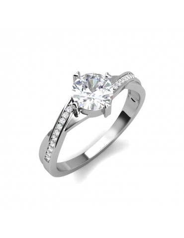 Moissanite Diamond Le Calme Ring