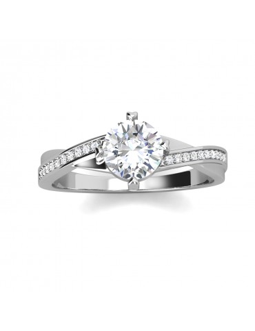 Moissanite Diamond Le Calme Ring