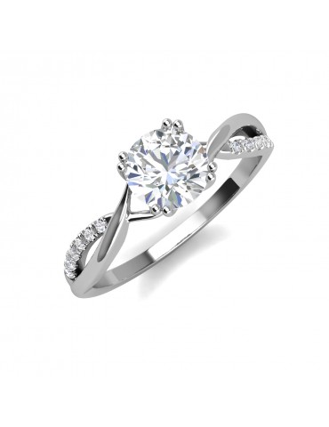 Moissanite Diamond Mon Chéri Ring