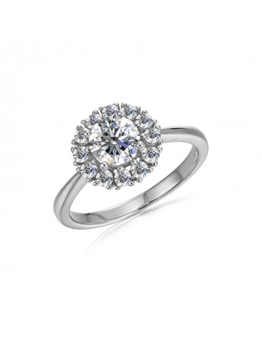 Moissanite Diamond Coline Ring