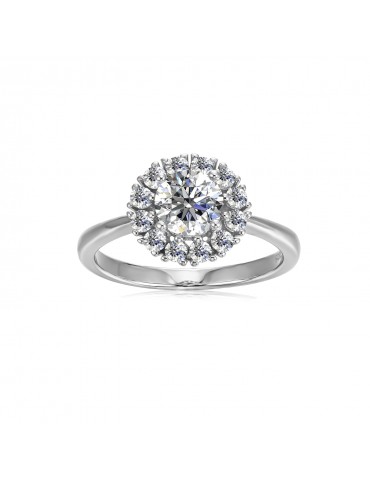 Moissanite Diamond Coline Ring