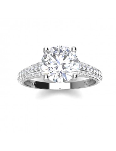 Moissanite Diamond Maxiem Ring