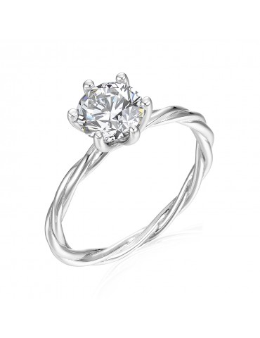 Moissanite Diamond Raine Ring