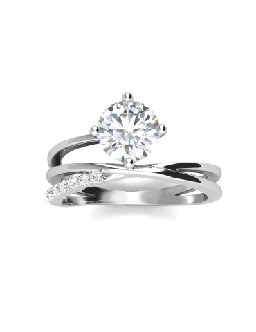 Moissanite Diamond Gilles Ring