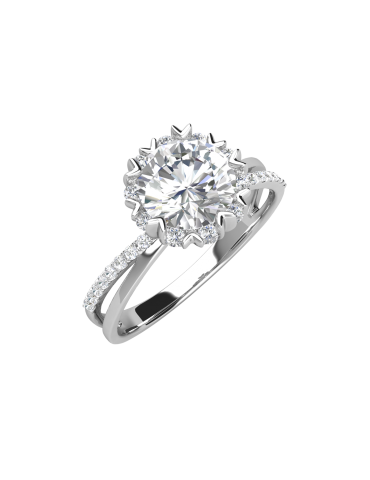 Moissanite Diamond Mon Joie Ring