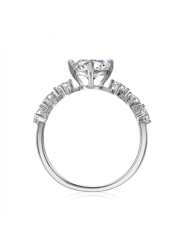 Moissanite Diamond Geneva Ring