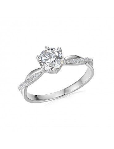 Moissanite Diamond Jovianne Ring