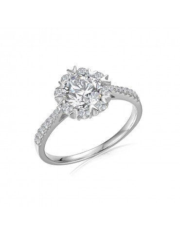 Moissanite Diamond Ivette Ring