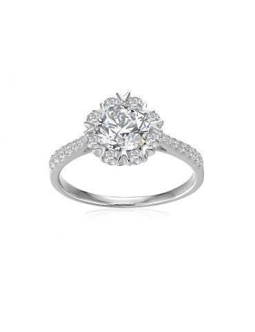 Moissanite Diamond Ivette Ring