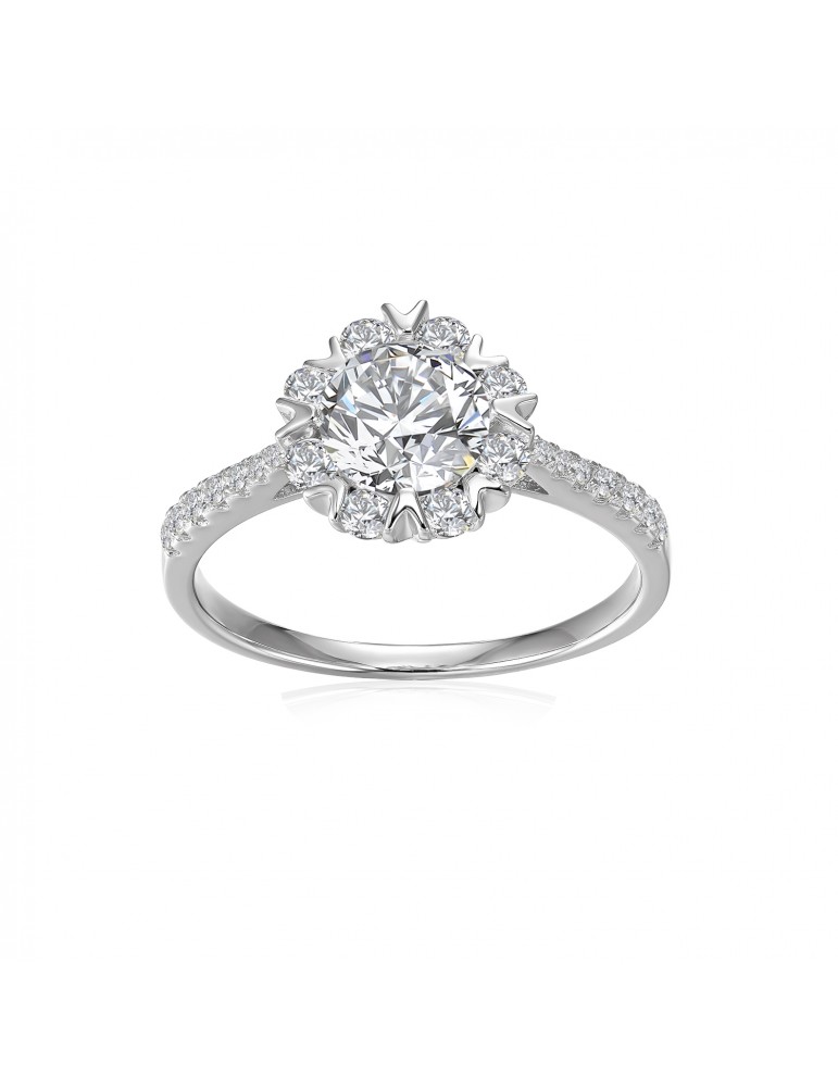 Moissanite Diamond Ivette Ring