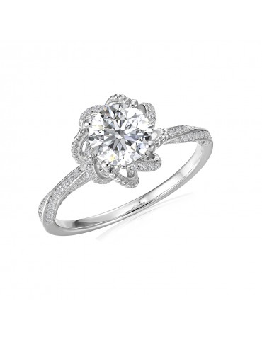 Moissanite Diamond Le Leverett Ring