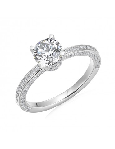 Moissanite Diamond Le Augusta Ring