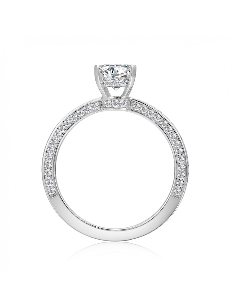 Moissanite Diamond Le Augusta Ring