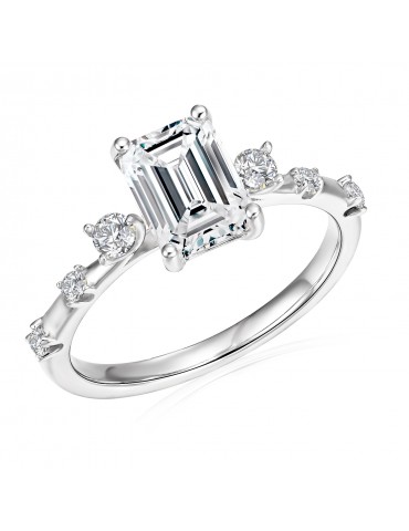 Moissanite Diamond Le Ashlyn Ring