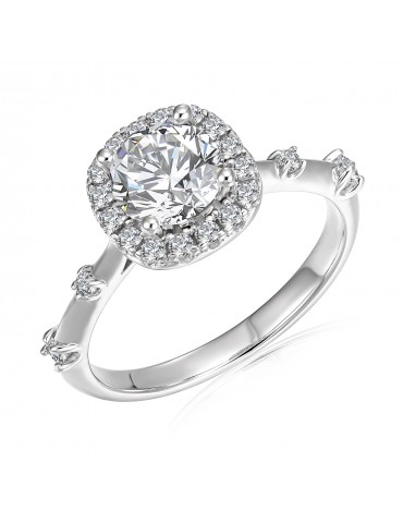 Moissanite Diamond Mon Cheslyn Ring