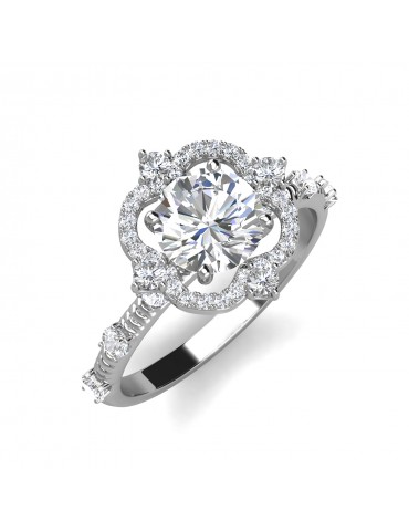 Moissanite Diamond Esmerie Ring