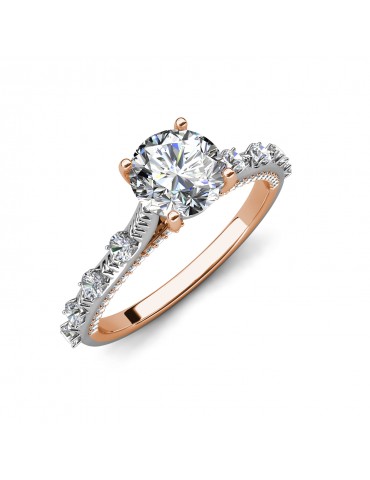 Moissanite Diamond Raphaëlle Ring