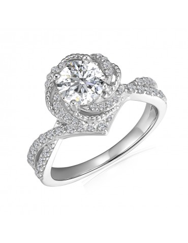 Moissanite Diamond Elisaria Ring