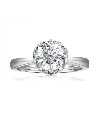 Moissanite Diamond Giverny Ring