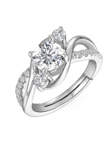 Moissanite Diamond Solène Ring