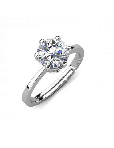Moissanite Diamond La Vianne Ring