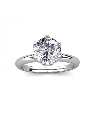 Moissanite Diamond Abrielle Ring