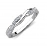 Moissanite Diamond Silvine Ring 