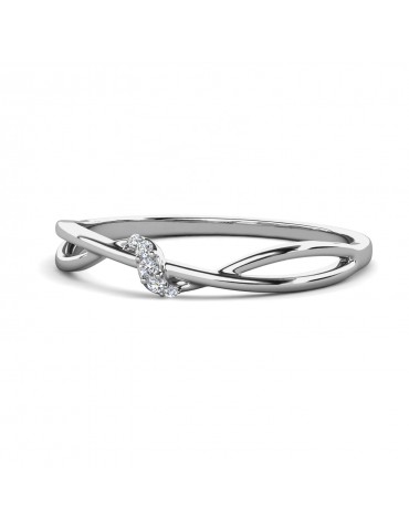 Moissanite Diamond Raine Ring 