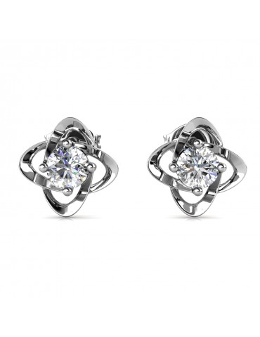 Moissanite Diamond Le Claire Earrings