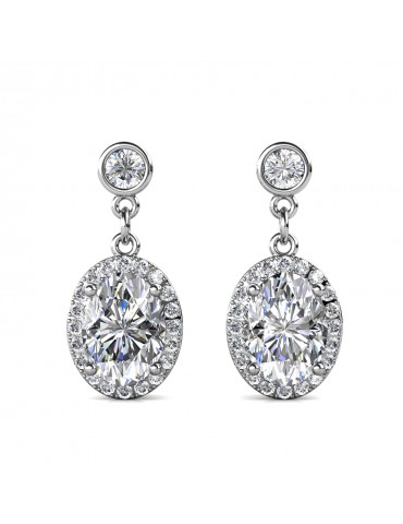 Moissanite Diamond Royauté Earrings