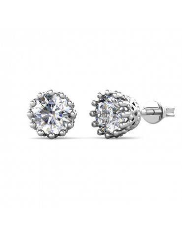 Moissanite Diamond Lumiére Earrings