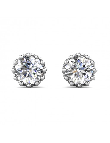 Moissanite Diamond Lumiére Earrings