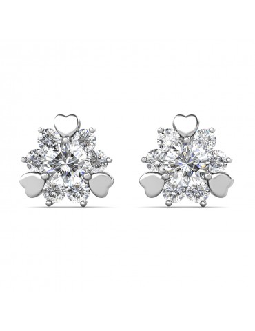 Moissanite Diamond Toujours Earrings