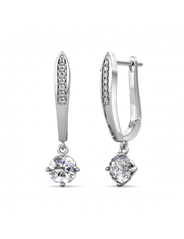 Moissanite Diamond Le Elodie Earrings