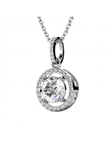 Moissanite Diamond Fantaisie Pendant