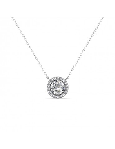 Moissanite Diamond Peu Eclat Pendant