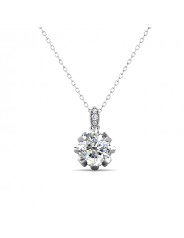 Moissanite Diamond Le Délicat Pendant