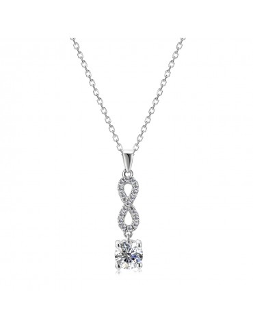 Moissanite Diamond L' Infini Pendant