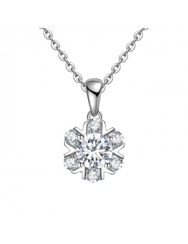 Moissanite Diamond Mon Fleur Pendant