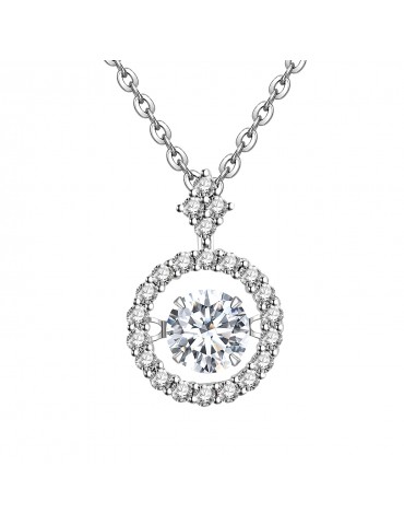 Moissanite Diamond Aurelie Pendant