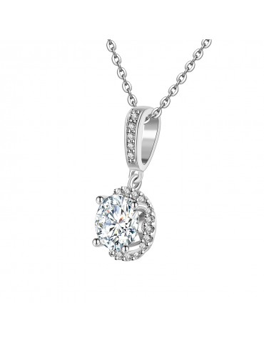 Moissanite Diamond Anais Pendant