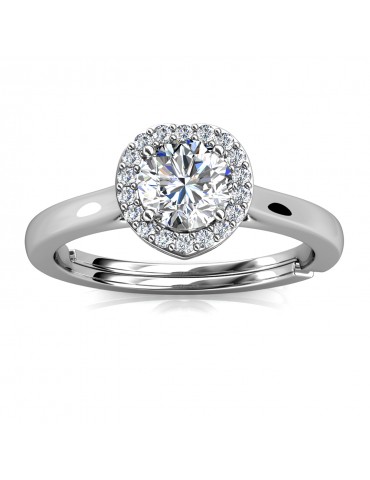 Moissanite Diamond Ton Amour Ring